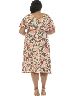 Lana Midi Dress - Plus Size