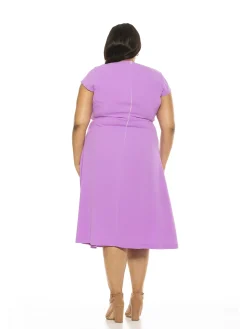 Lily Midi Dress- Plus Size