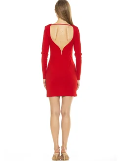 Low Back Mini Dress