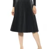 Luca Vegan Leather Skirt