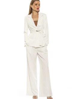 Olya Stripe Blazer