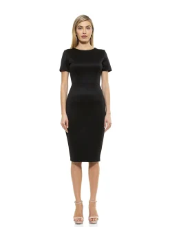 Scuba Midi Dress