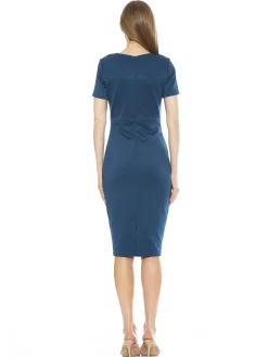 Scuba Midi Dress