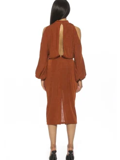 Sem Mockneck Long Sleeves Dress