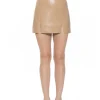 Tina Vegan Leather Skirt