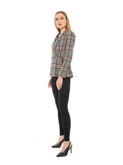 Women's Blazers | Plaid Jacket | ALEXIA ADMOR