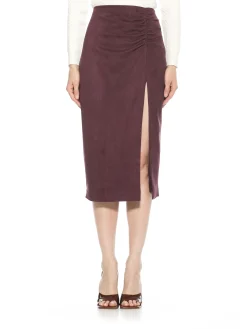 Zayla Suede Skirt