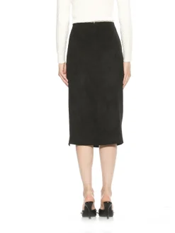 Zayla Suede Skirt